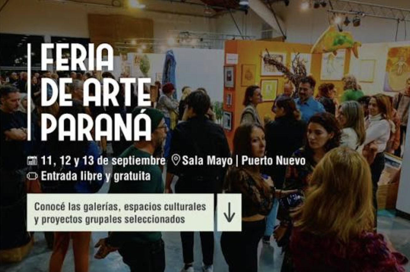 Afiche Feria de Arte Paraná 2026
