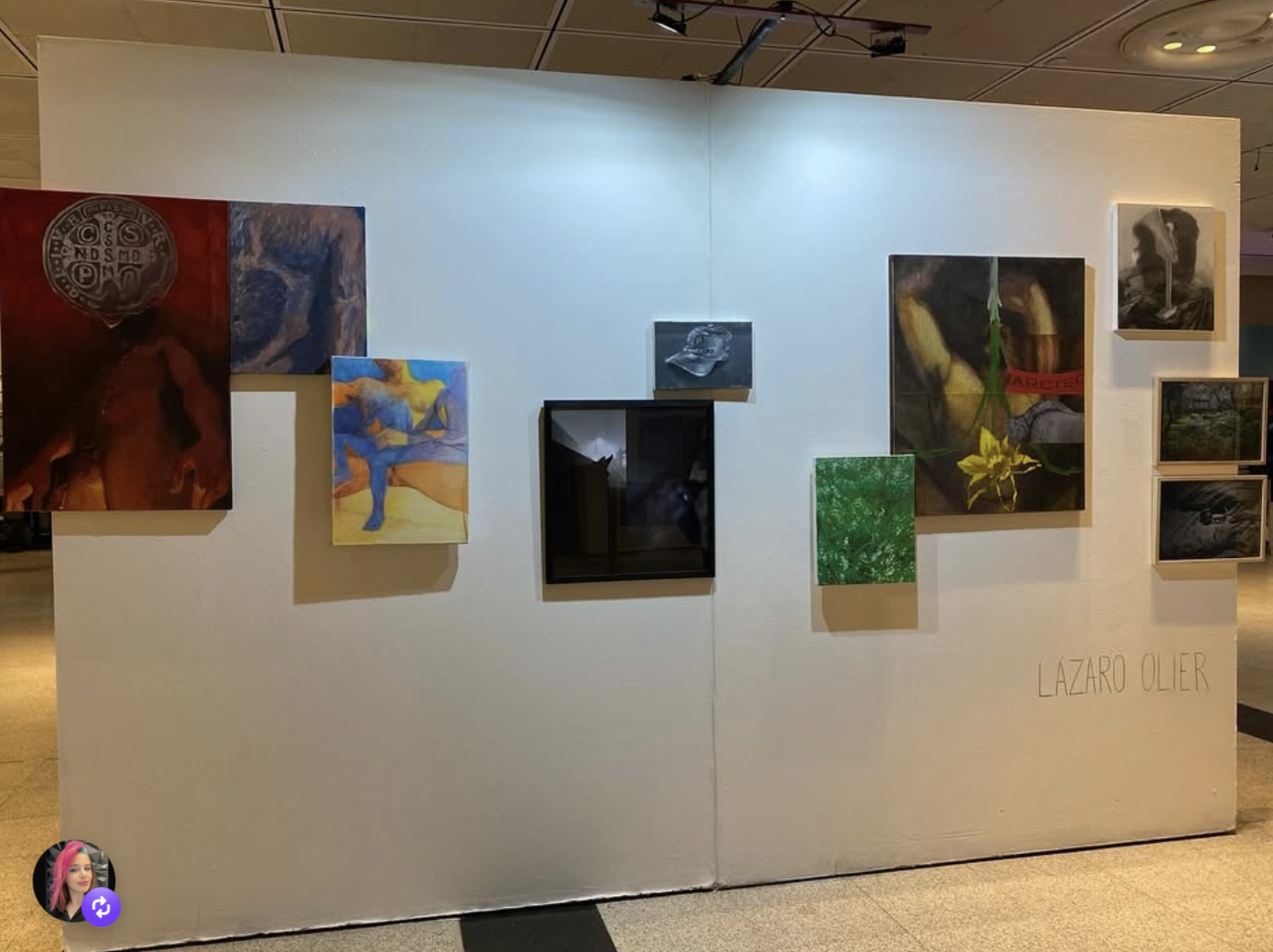 La Plateada — muro Lázaro Olier