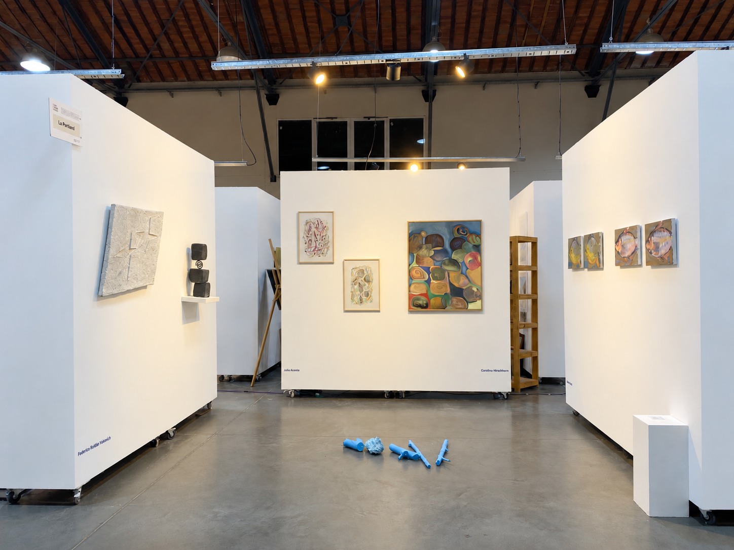 Stand de La Portland en la Feria de Arte Paraná 2026