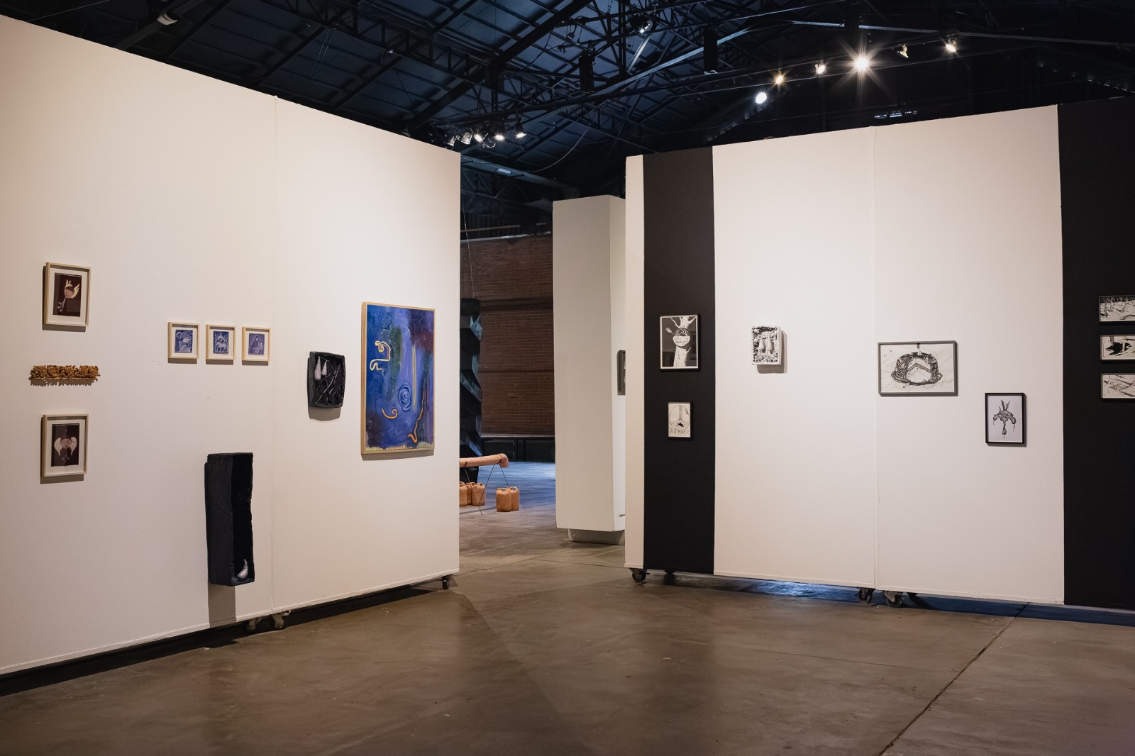 Obras de Federico Roldán Vukonich y Carolina Hirschhorn en la Microferia de arte Rosario 2026