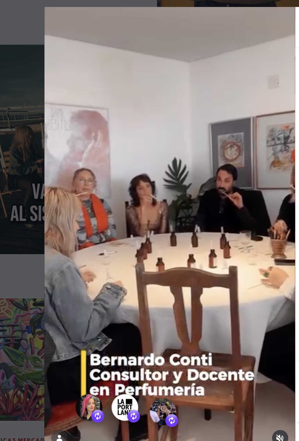 Taller de perfumería con Bernardo Conti